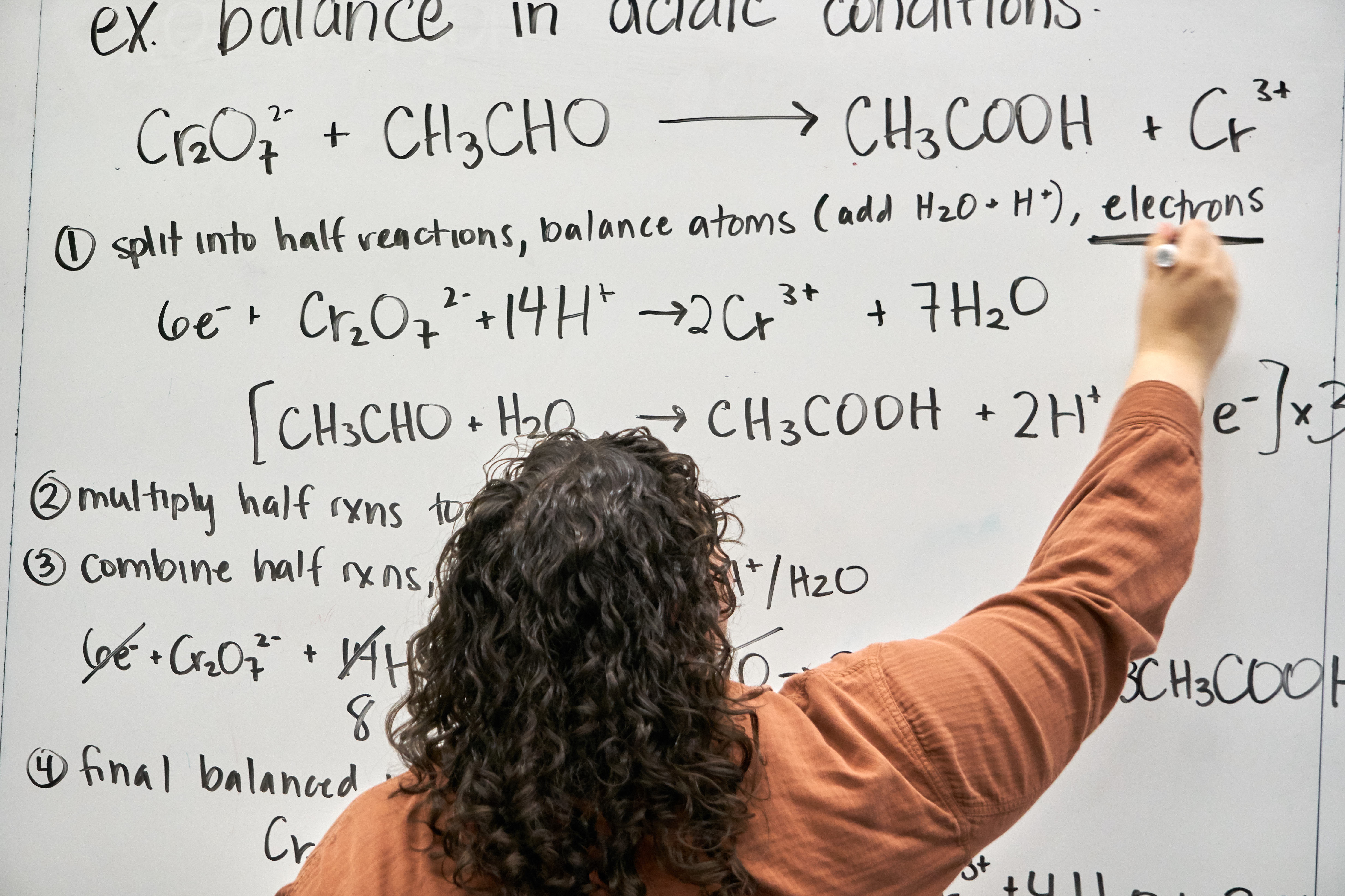 lab work in black and white